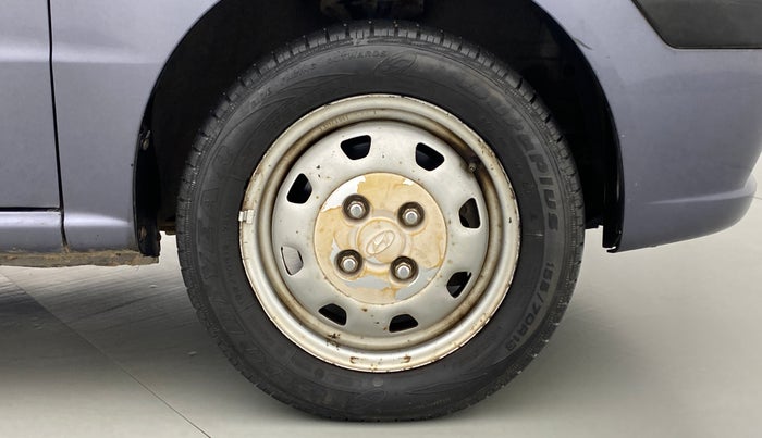 2011 Hyundai Santro Xing GL PLUS, Petrol, Manual, 79,501 km, Right Front Wheel
