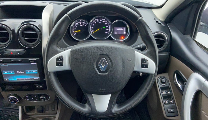 2018 Renault Duster RXZ AMT 110 PS, Diesel, Automatic, 57,349 km, Steering Wheel Close Up