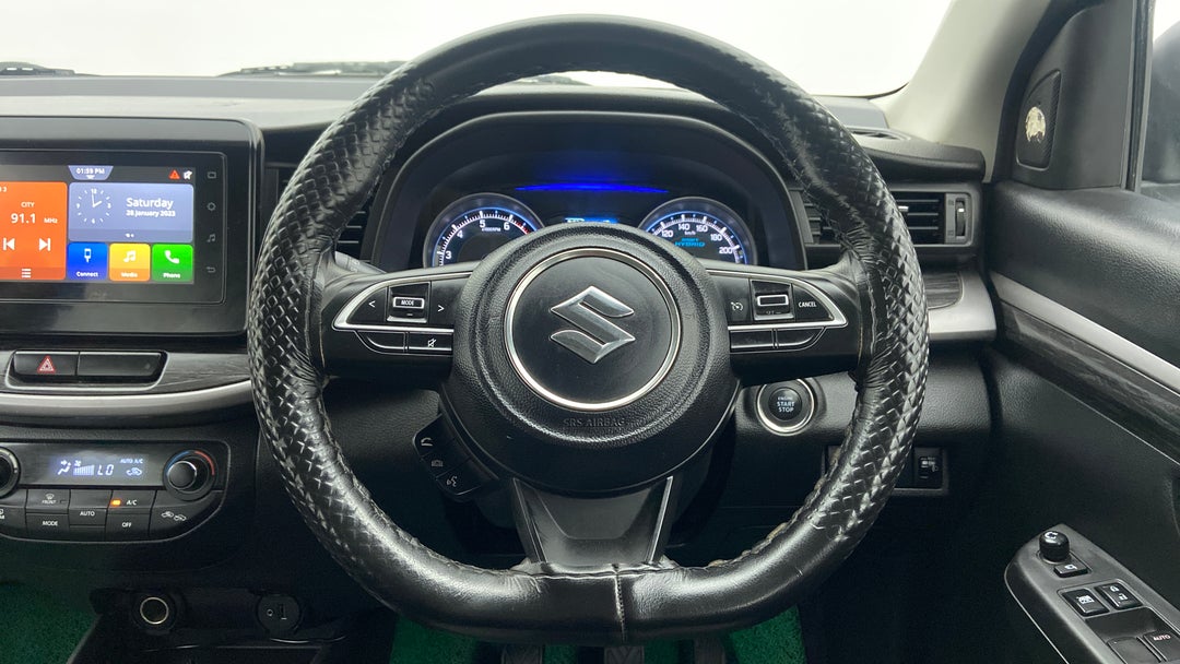 Steering Wheel Close Up