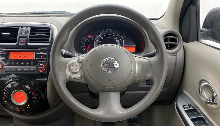 2013 Nissan Micra XV CVT, Petrol, Automatic, 60,867 km, Steering Wheel Close Up