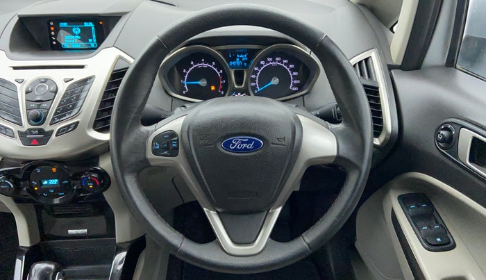 2014 Ford Ecosport 1.5 TITANIUM TI VCT AT, Petrol, Automatic, 49,657 km, Steering Wheel Close Up