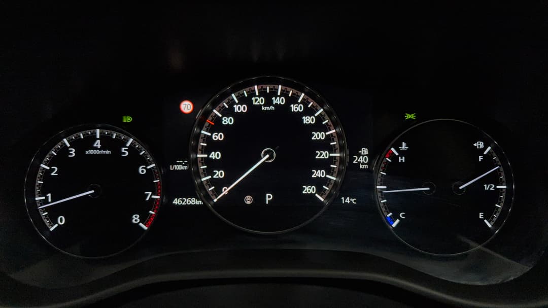 2019 Mazda 3 G25 Astina, Automatic, 46268 km, Odometer View
