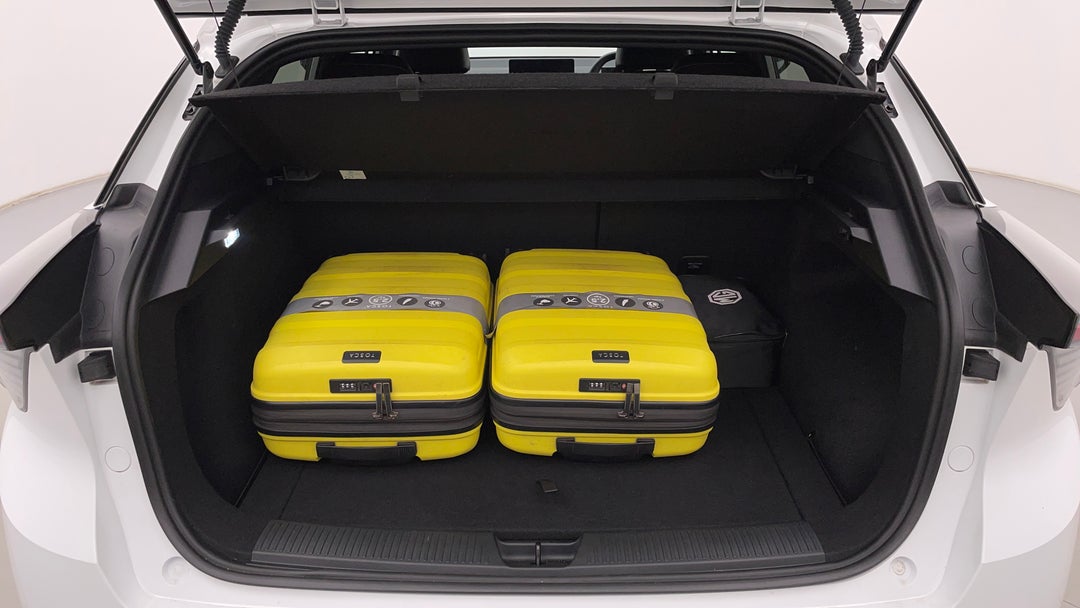 Boot Inside View with Luggage