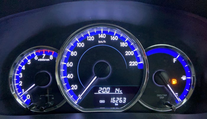 2018 Toyota YARIS J MT, Petrol, Manual, 16,251 km, Odometer Image