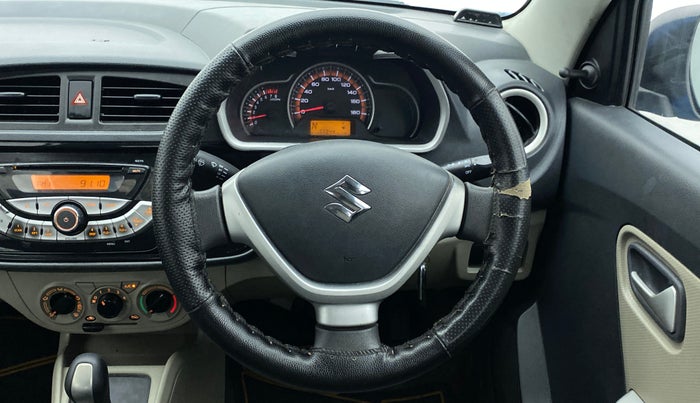2015 Maruti Alto K10 VXI AMT, Petrol, Automatic, 55,844 km, Steering Wheel Close Up