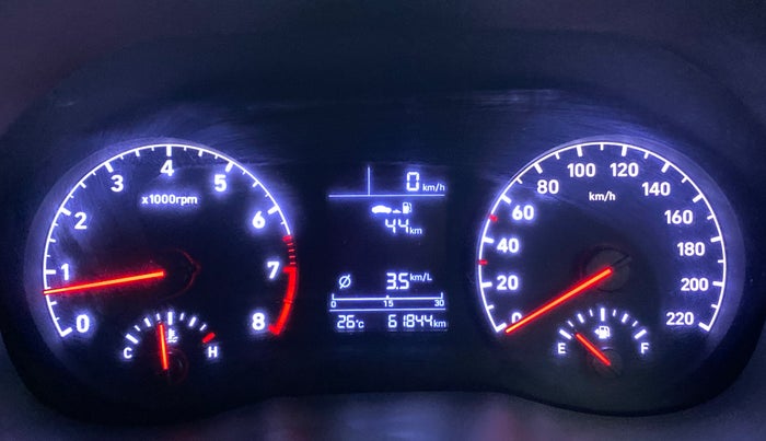 2017 Hyundai Verna 1.6 VTVT SX, Petrol, Manual, 61,844 km, Odometer Image