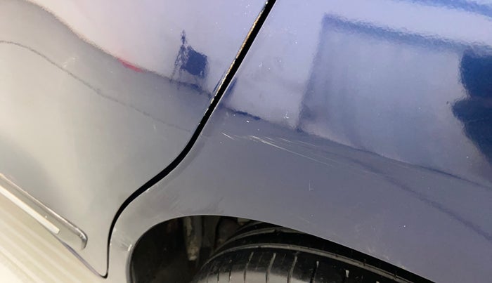 2018 Maruti Swift ZXI AMT, Petrol, Automatic, 1,06,179 km, Left quarter panel - Minor scratches