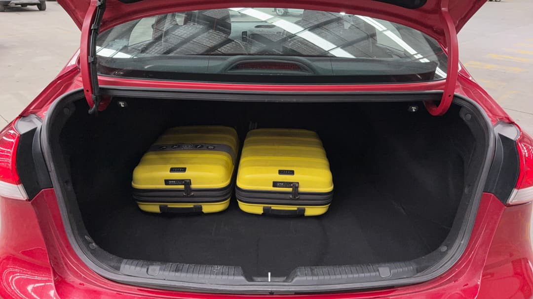 2018 Kia Cerato Sport, Automatic, 114489 km, Boot Inside View with Luggage