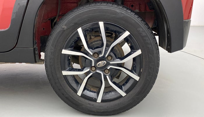 2018 Mahindra KUV 100 NXT K8 P 6 STR DUAL TONE, Petrol, Manual, 45,003 km, Left Rear Wheel