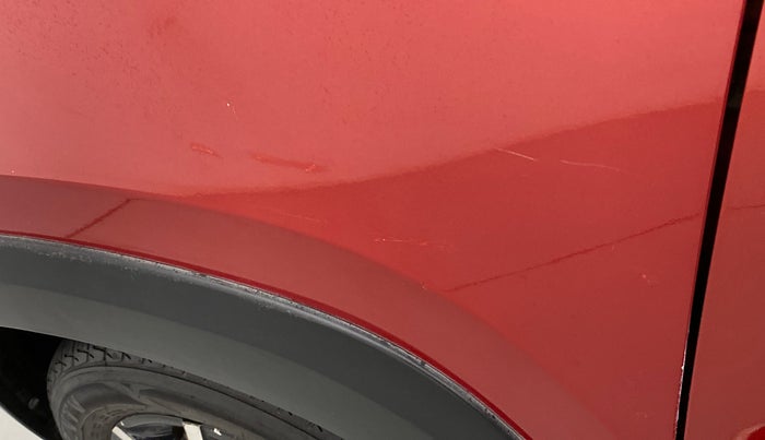 2018 Mahindra KUV 100 NXT K8 P 6 STR DUAL TONE, Petrol, Manual, 45,003 km, Left fender - Minor scratches