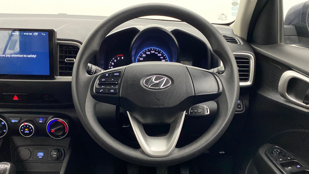 Steering Wheel Close Up