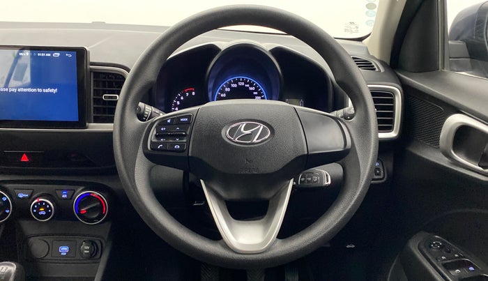 2020 Hyundai VENUE S MT 1.2 KAPPA, Petrol, Manual, 10,568 km, Steering Wheel Close Up