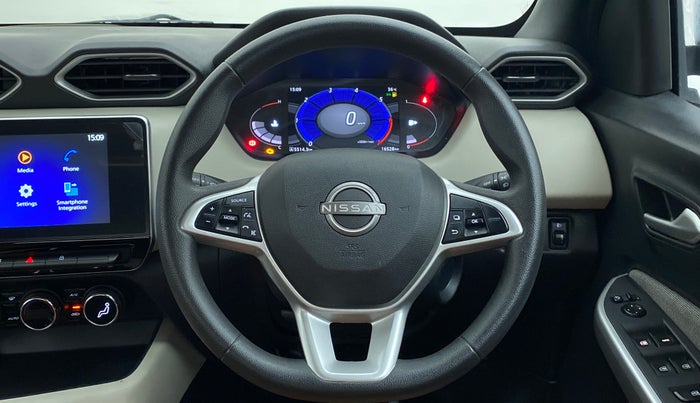 2021 Nissan MAGNITE XV MT PETROL, Petrol, Manual, 16,578 km, Steering Wheel Close Up