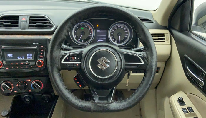 2017 Maruti Dzire VXI, Petrol, Manual, 23,321 km, Steering Wheel Close Up