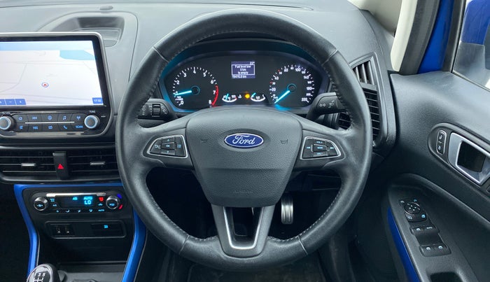 2018 Ford Ecosport 1.5 TITANIUM SIGNATURE TI VCT (SUNROOF), Petrol, Manual, 19,415 km, Steering Wheel Close Up