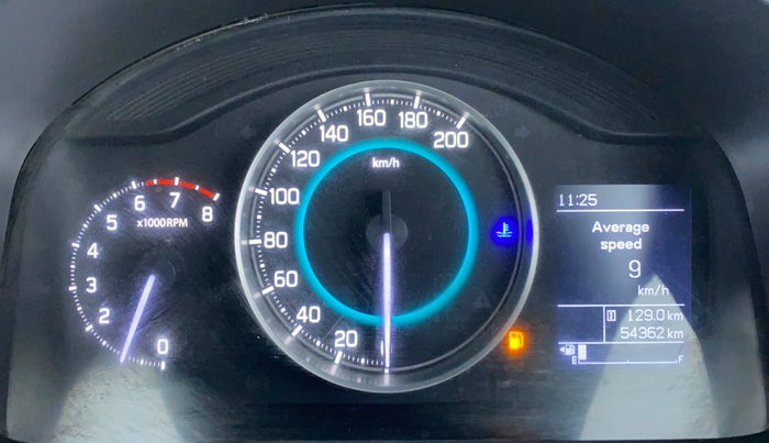 2018 Maruti IGNIS ZETA 1.2 K12, Petrol, Manual, 54,521 km, Odometer Image