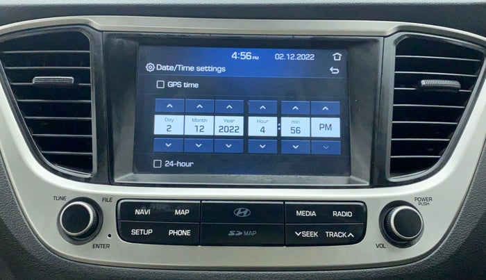 2018 Hyundai Verna 1.6 SX VTVT, Petrol, Manual, 25,995 km, Infotainment System