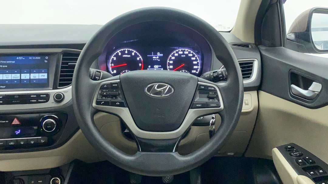 Steering Wheel Close Up