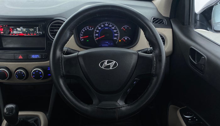 2015 Hyundai Grand i10 MAGNA 1.2 VTVT, Petrol, Manual, 62,335 km, Steering Wheel Close Up