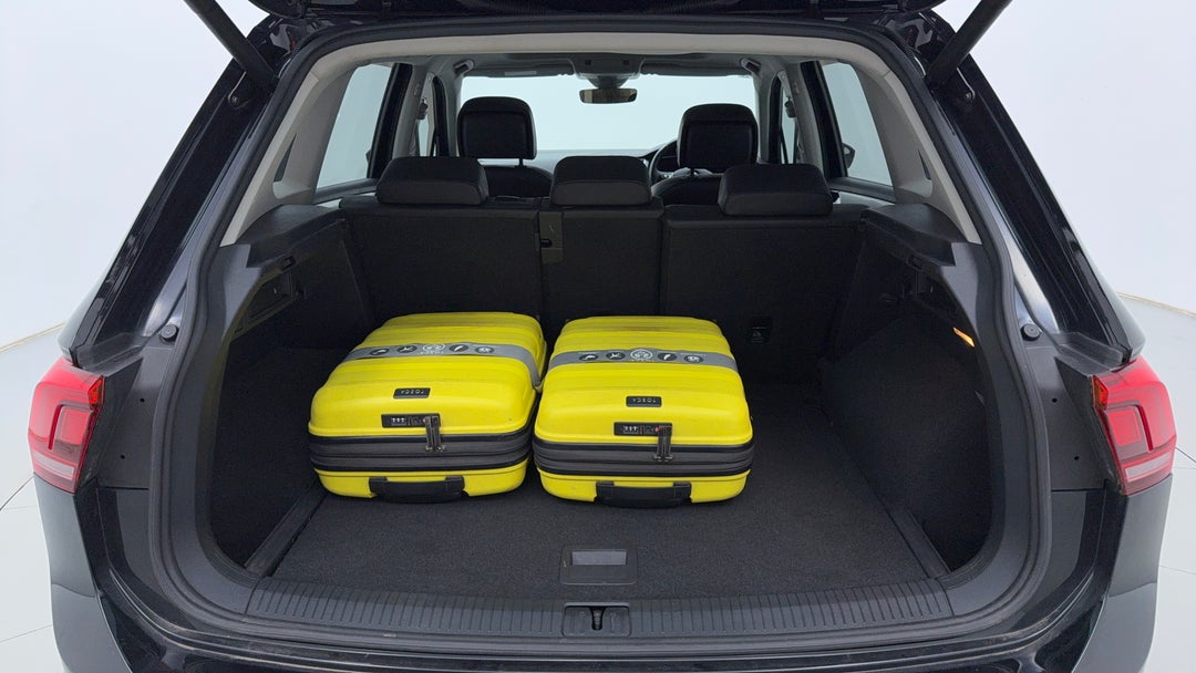 Boot Inside View with Luggage