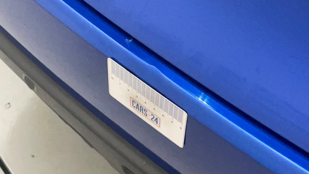 Boot / Tailgate Tailgate Dent