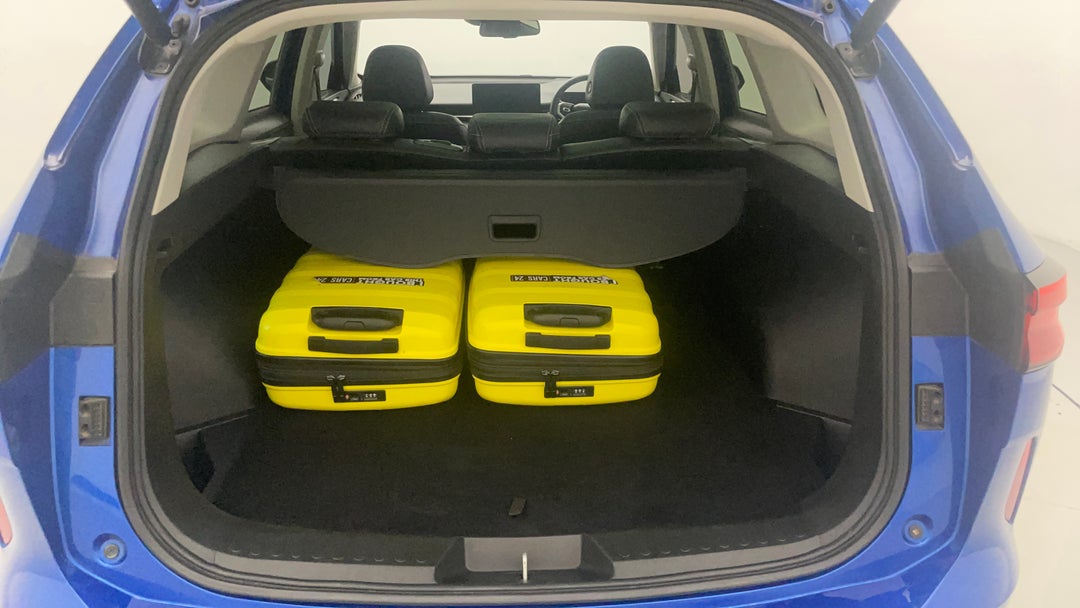 Boot Inside View with Luggage