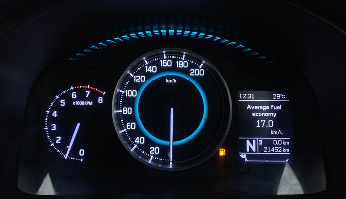 2018 Maruti IGNIS ALPHA 1.2 K12 AMT, Petrol, Automatic, 21,452 km, Odometer Image