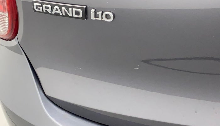 2015 Hyundai Grand i10 MAGNA 1.2 KAPPA VTVT, Petrol, Manual, 66,016 km, Dicky (Boot door) - Minor scratches