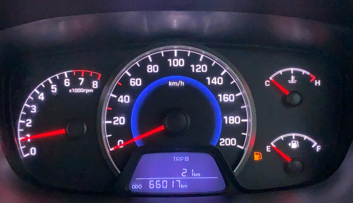 2015 Hyundai Grand i10 MAGNA 1.2 KAPPA VTVT, Petrol, Manual, 66,016 km, Odometer Image