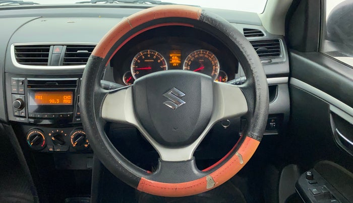 2015 Maruti Swift VXI, Petrol, Manual, 68,742 km, Steering Wheel Close Up