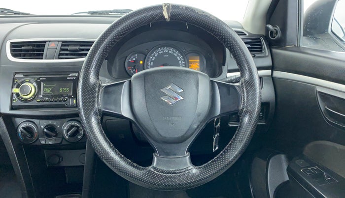 2017 Maruti Swift LXI (O), Petrol, Manual, 58,139 km, Steering Wheel Close Up