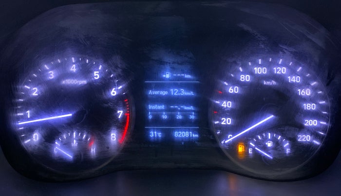 2019 Hyundai Verna 1.6 VTVT SX, CNG, Manual, 82,327 km, Odometer Image