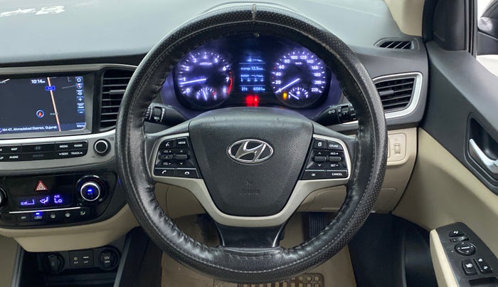 2019 Hyundai Verna 1.6 VTVT SX, CNG, Manual, 82,327 km, Steering Wheel Close Up