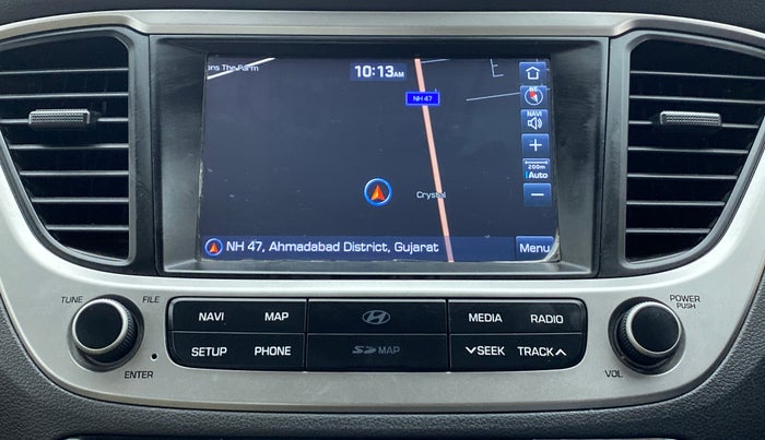 2019 Hyundai Verna 1.6 VTVT SX, CNG, Manual, 82,327 km, Navigation System