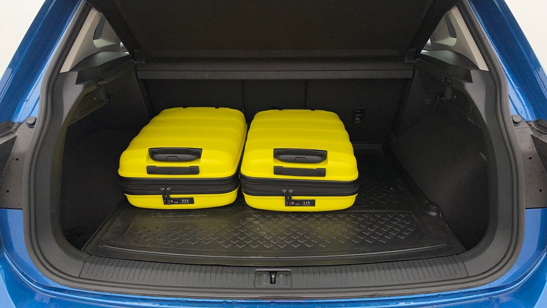 Boot Inside View with Luggage