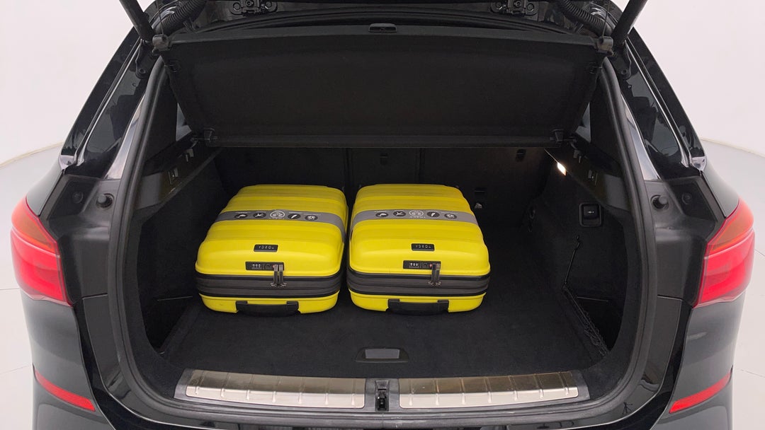 Boot Inside View with Luggage