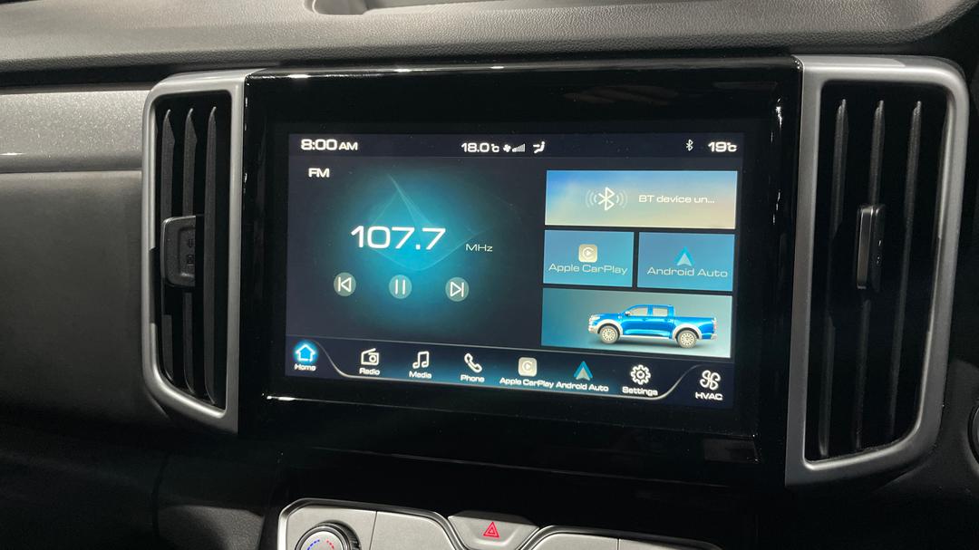 2022 GWM Ute Cannon-l (4x4), Automatic, 71831 km, Infotainment System