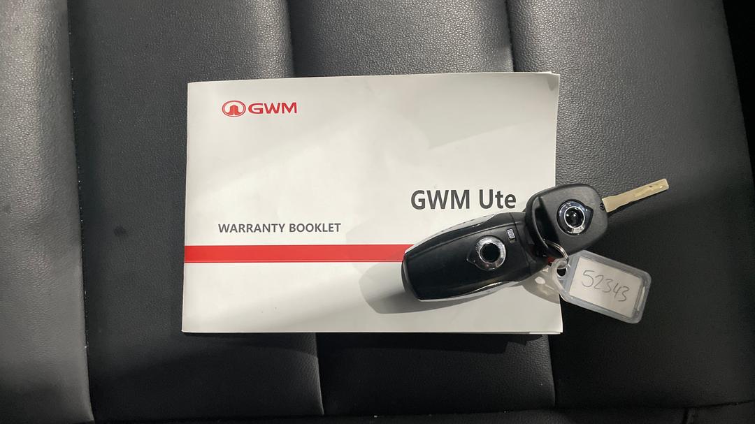 2022 GWM Ute Cannon-l (4x4), Automatic, 71831 km, Key Close-up
