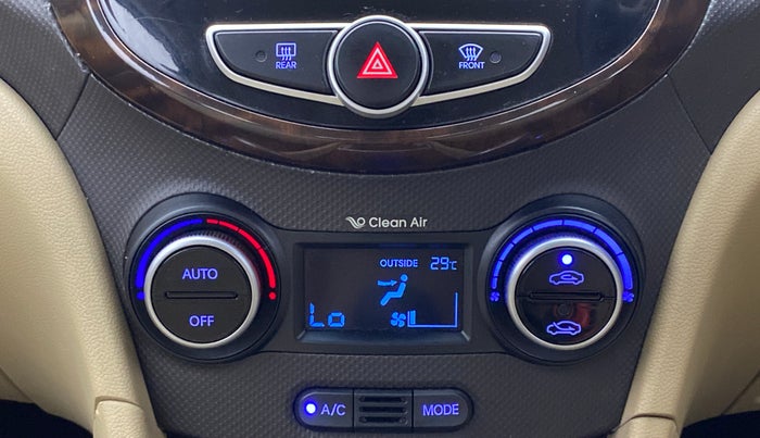 2016 Hyundai Verna FLUIDIC 1.6 VTVT SX AT, Petrol, Automatic, 29,406 km, Automatic Climate Control