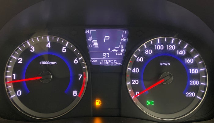 2016 Hyundai Verna FLUIDIC 1.6 VTVT SX AT, Petrol, Automatic, 29,406 km, Odometer Image