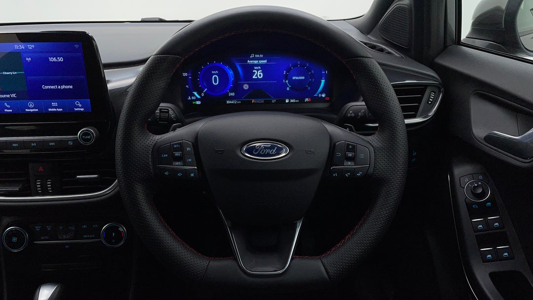 Steering Wheel Close-up