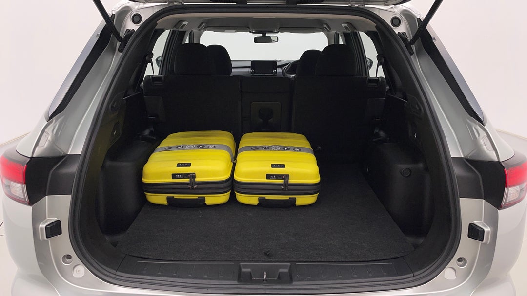 Boot Inside View with Luggage