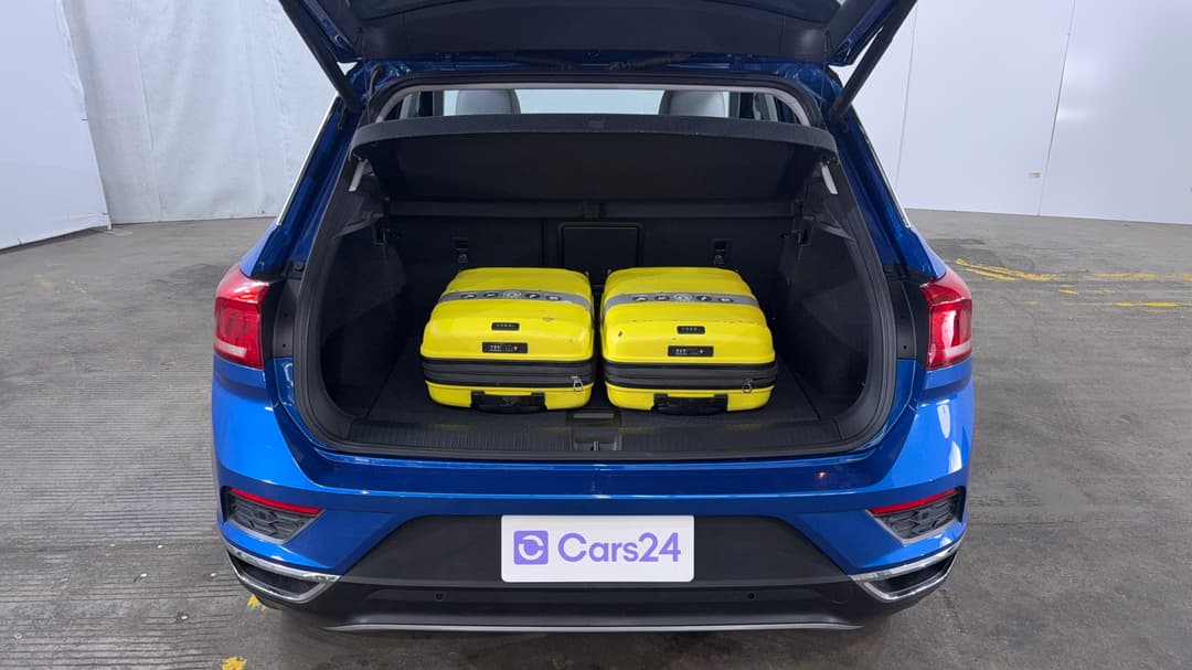 Boot Inside View with Luggage