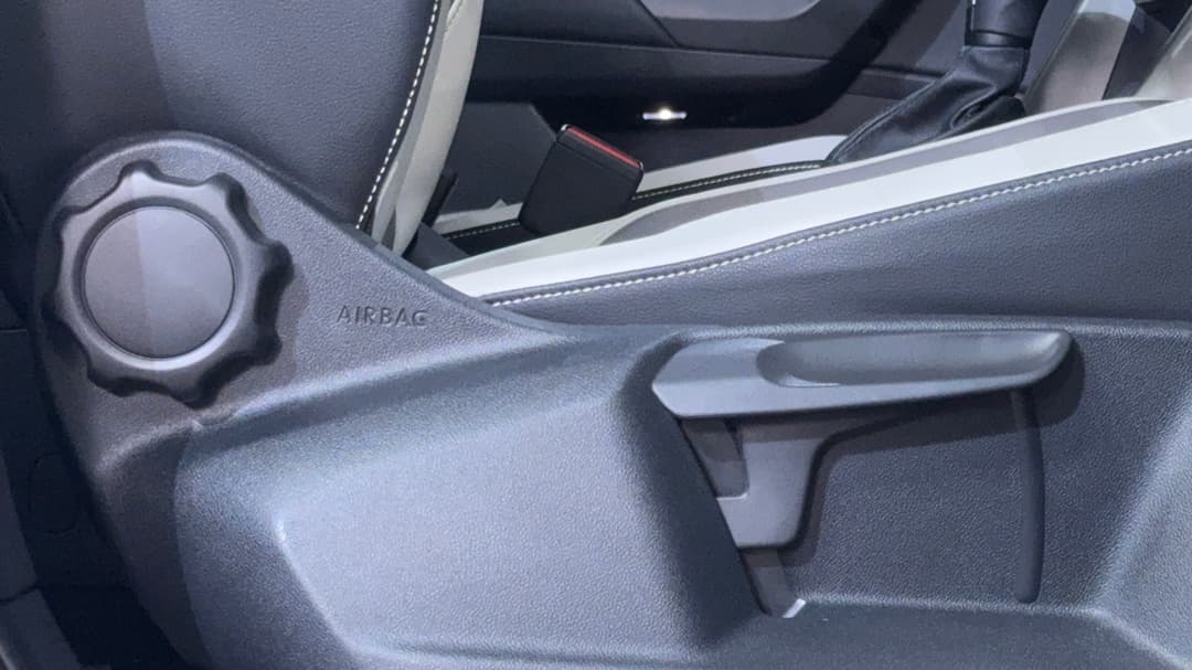Drivers Side Adjustment Panel