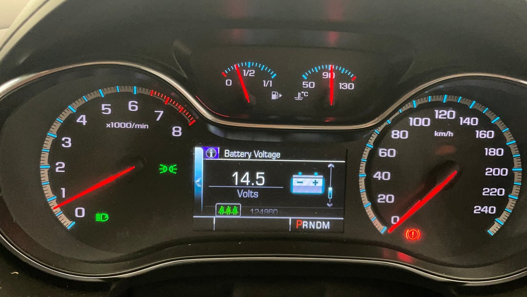 2017 Holden Astra Lt, Automatic, 124860 km, Odometer View