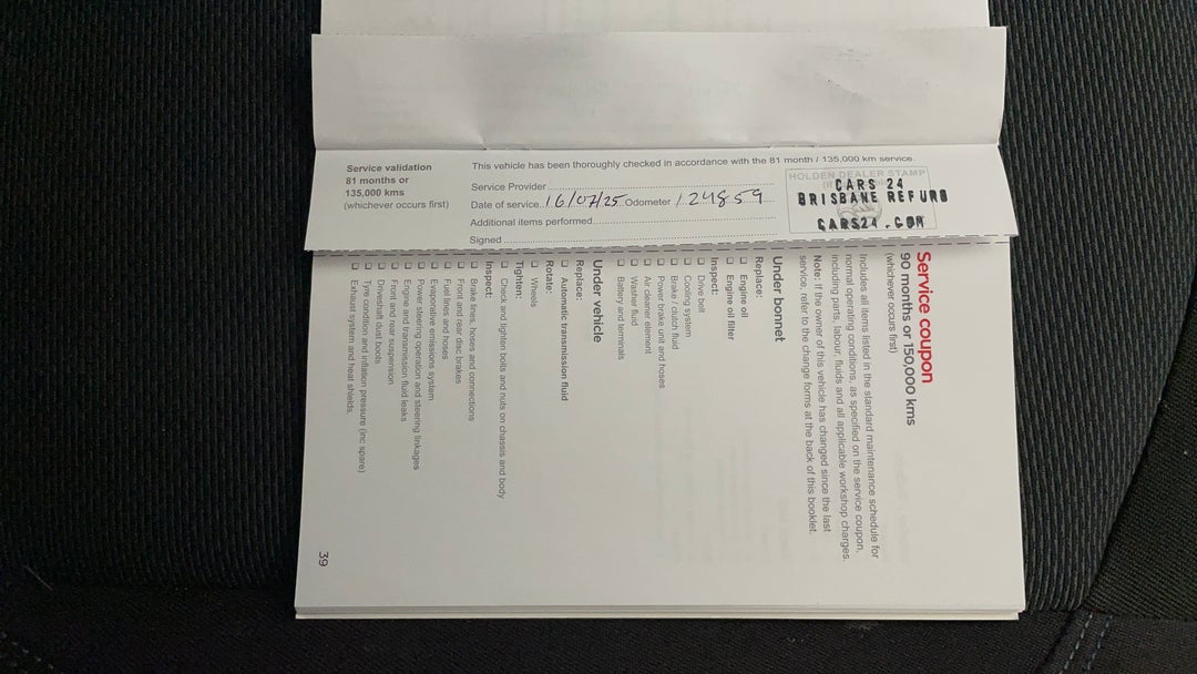 2017 Holden Astra Lt, Automatic, 124860 km, Service History