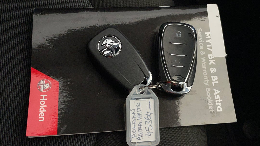 2017 Holden Astra Lt, Automatic, 124860 km, Key Close-up