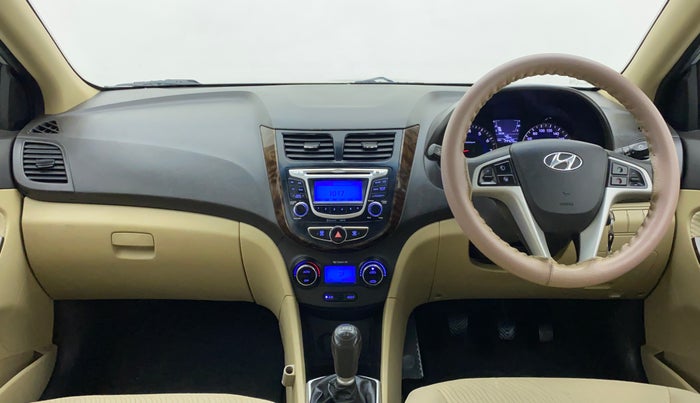 2013 Hyundai Verna FLUIDIC 1.6 EX VTVT, Petrol, Manual, 74,496 km, Dashboard