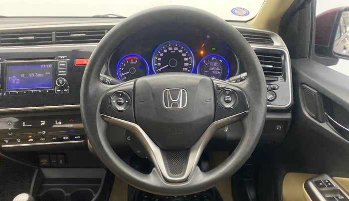 2014 Honda City V MT DIESEL, Diesel, Manual, 92,547 km, Steering Wheel Close Up