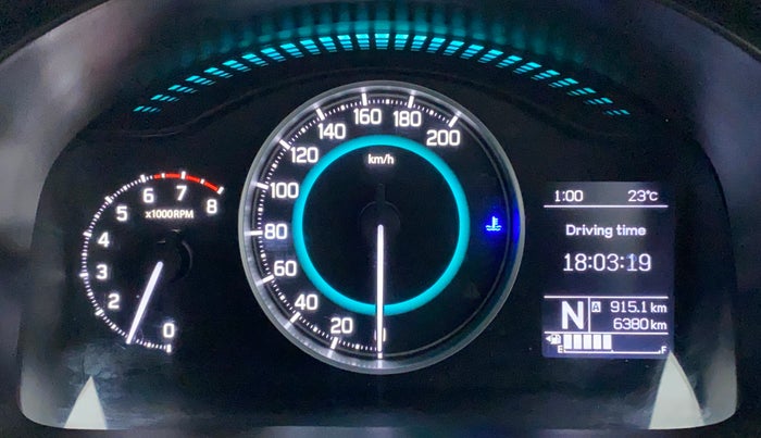 2018 Maruti IGNIS ALPHA 1.2 AMT, Petrol, Automatic, 6,380 km, Odometer Image